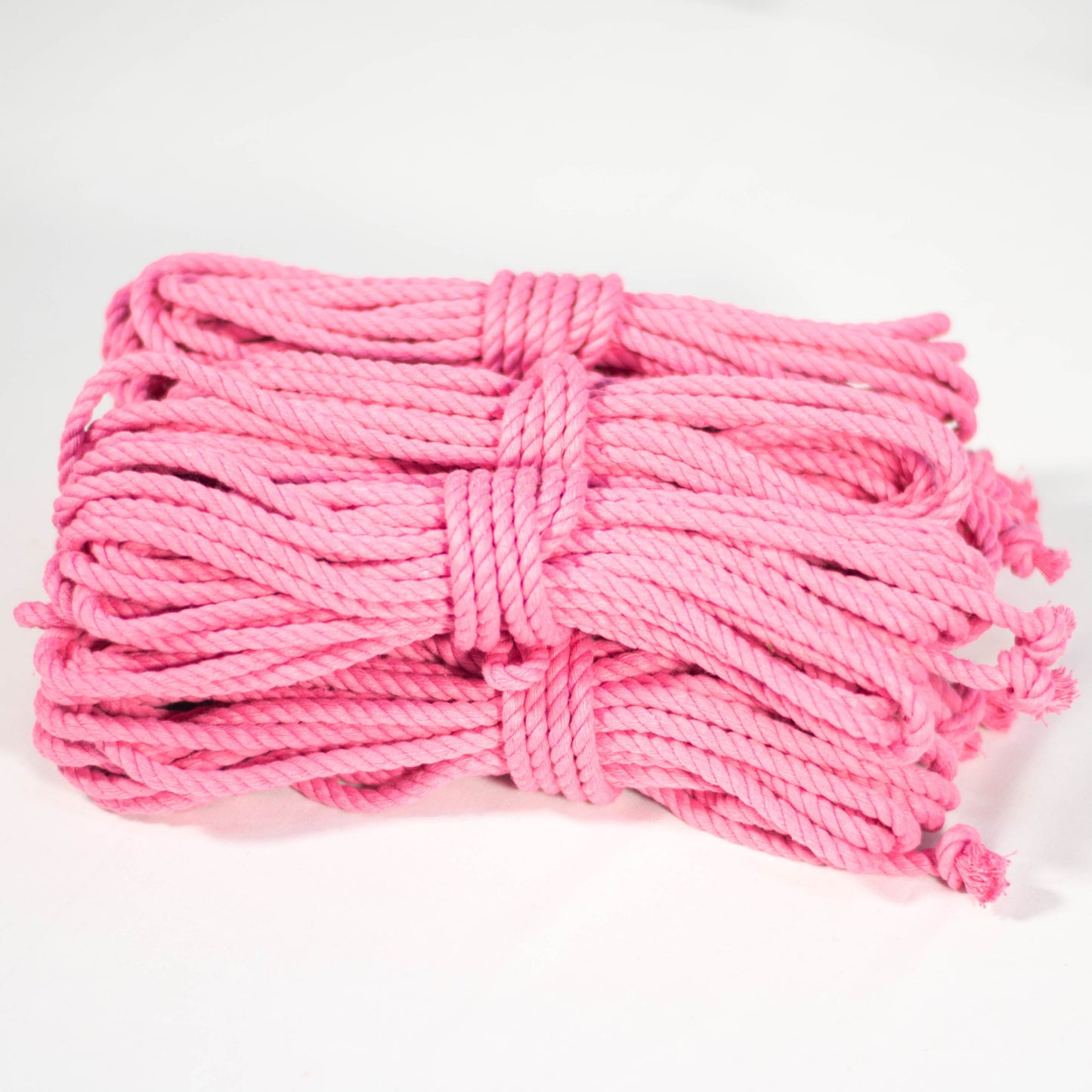 Cotton Play Ropes Shibari Rope Pink Bundle of 6 