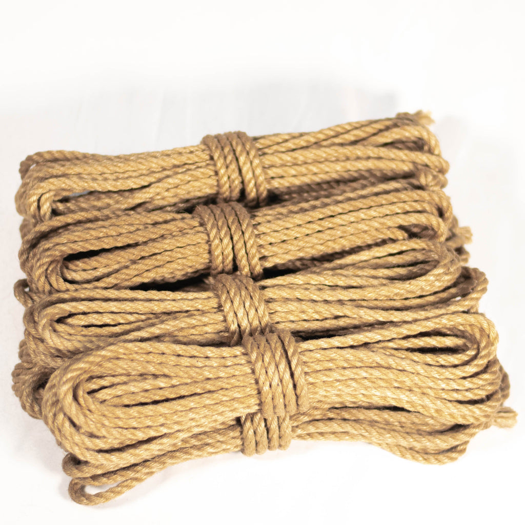 Jure Repe Anatomie jute rope · 6mm single-ply (treated) – Shibari Store by ...